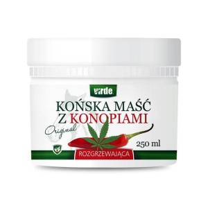 Końska maść rozgrzewająca z konopiami 250ml